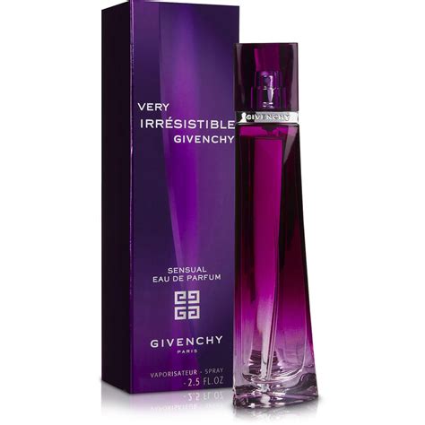 givenchy very irresistible sensual eau de parfum spray 75 ml|Givenchy very irresistible perfume review.